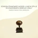 AJ114 1901 Edison Standard Model A New Style Phonograph Display-Only 
